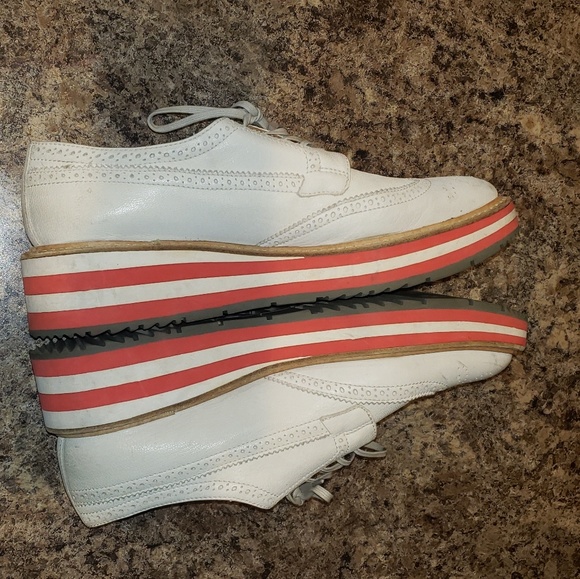 Prada Wingtip Platform Oxfords - Picture 6 of 7